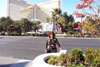 Marlene in fron of the Mirage